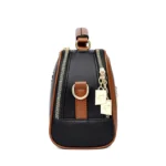 Premium zipper pattern satchel designer bag - Image 6