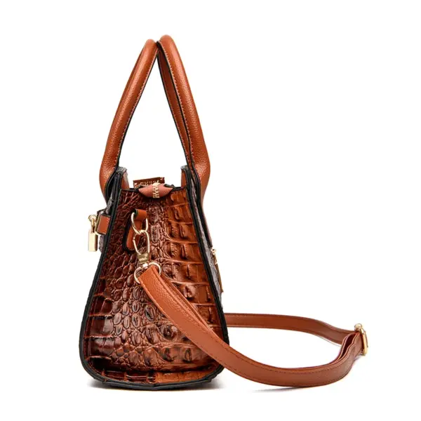 Classic vintage large capacity tote bag - Image 7