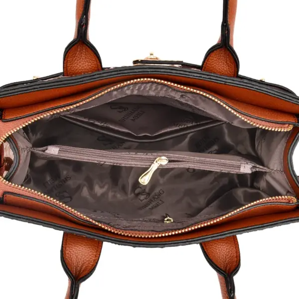 Classic vintage large capacity tote bag - Image 17