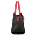 Croc embossed soft leather shopping tote - Image 15