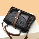 Crocodile flap decor satchel designer bag - Image 15