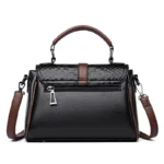 Crocodile flap decor satchel designer bag - Image 2