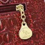 Crocodile vintage women shopping tote - Image 7