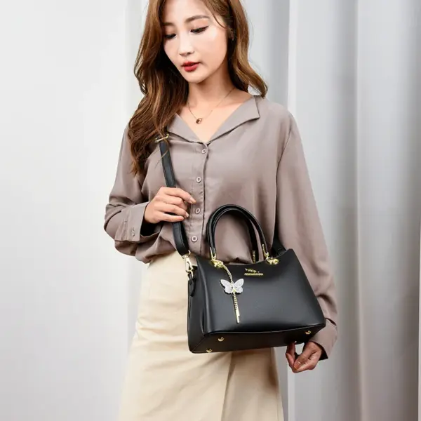 Modern butterfly pendant decor tote bag - Image 3