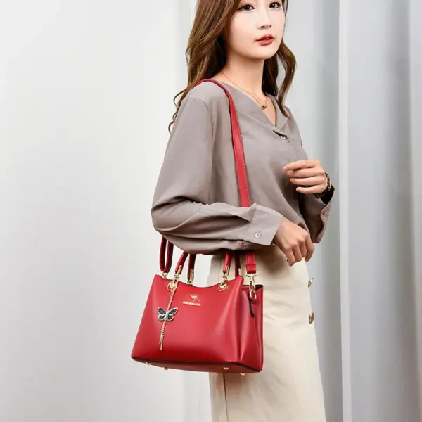 Modern butterfly pendant decor tote bag - Image 4