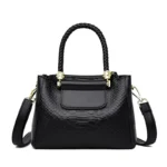 Snakeskin embossed exquisite tote bag - Image 3