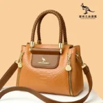 Snakeskin embossed exquisite tote bag - Image 11