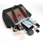Vintage stylish canvas shoulder bag - Image 13