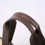 Wide strap splicing canvas shoulder bag - Image 7