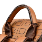 Exquisite letter printing leather backpack - Image 6