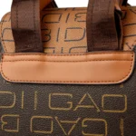 Exquisite letter printing leather backpack - Image 7