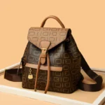 Exquisite letter printing leather backpack - Image 16