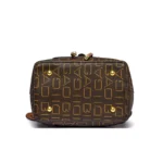 Exquisite letter printing leather backpack - Image 3
