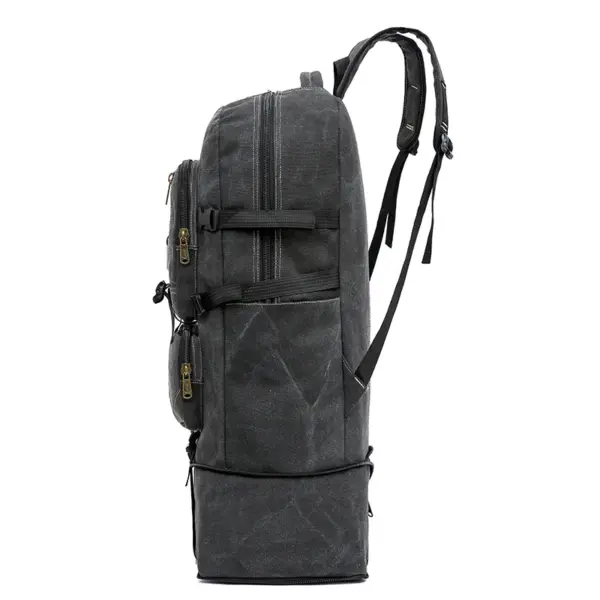 Large capacity canvas vintage multifuctional backpack - Image 9