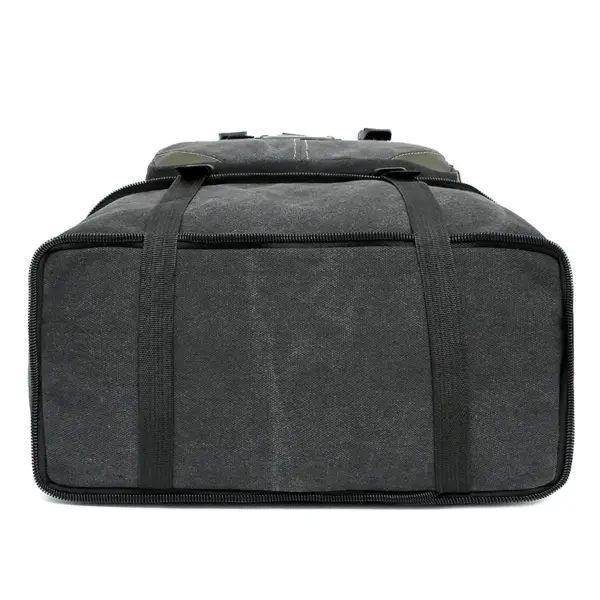 Large capacity canvas vintage multifuctional backpack - Image 11
