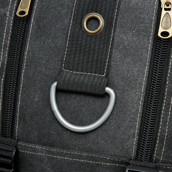 Large capacity canvas vintage multifuctional backpack - Image 12