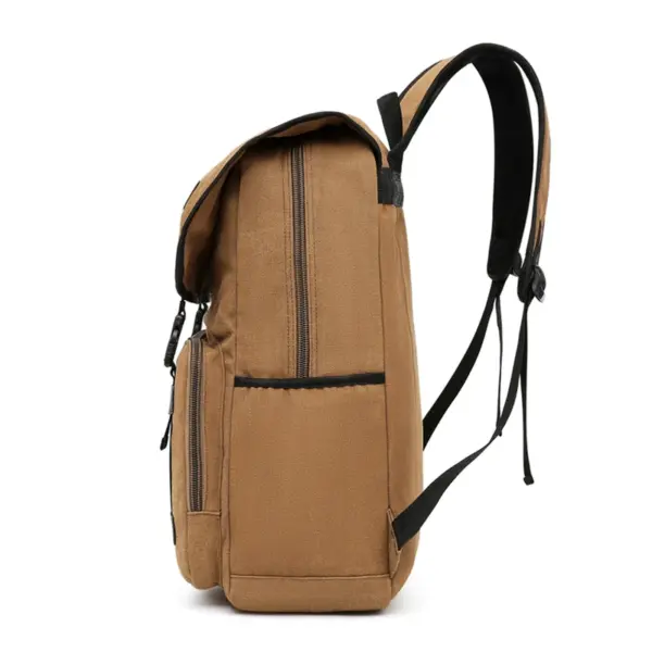 Large capacity canvas backpack - Image 11