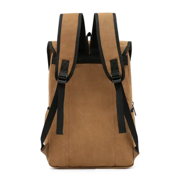 Large capacity canvas backpack - Image 12