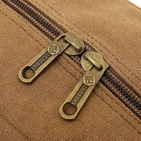 Large capacity canvas backpack - Image 16