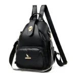 Stylish all match leather backpack - Image 2