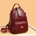 Stylish all match leather backpack - Image 14