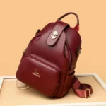 Stylish all match leather backpack - Image 16