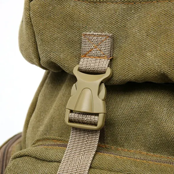 Super large capacity canvas outdoor backpack - Image 6