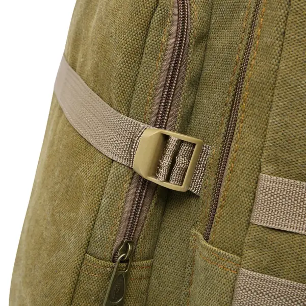 Super large capacity canvas outdoor backpack - Image 7
