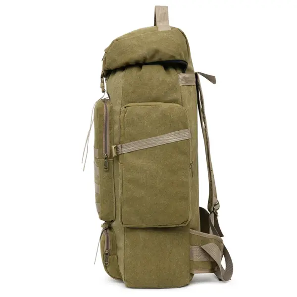 Super large capacity canvas outdoor backpack - Image 3