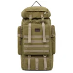 Super large capacity canvas outdoor backpack