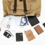 Super large capacity outdoor hiking canvas bag - Image 7