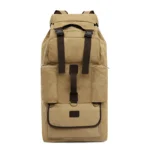 Super large capacity outdoor hiking canvas bag