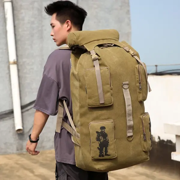 Super large capacity outdoor mountaineering backpack - Image 17