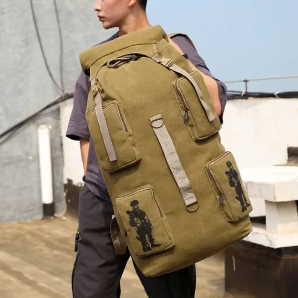 Super large capacity outdoor mountaineering backpack - Image 19