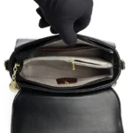 Croc curve satchel square handbag - Image 6
