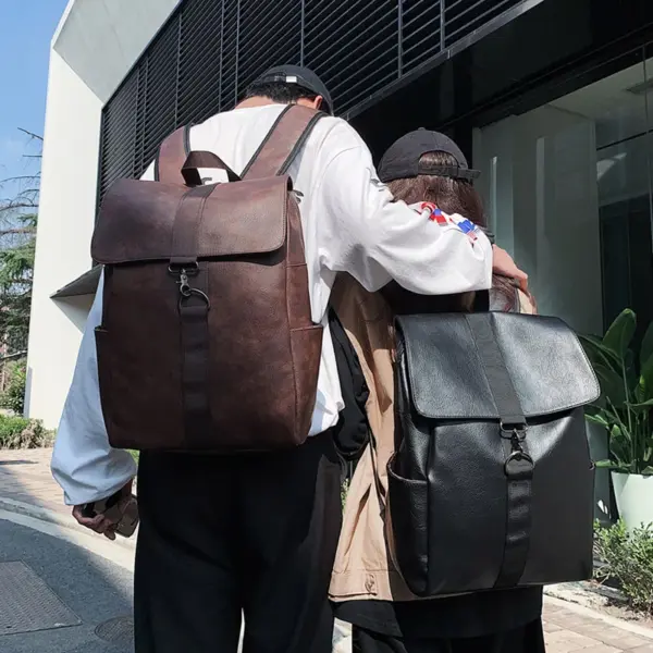 Large capacity vintage high quality backpack - Image 5