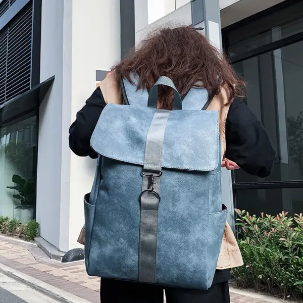 Large capacity vintage high quality backpack - Image 9