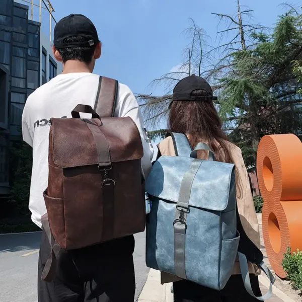 Large capacity vintage high quality backpack - Image 3