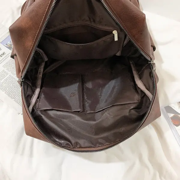 Large capacity vintage high quality backpack - Image 12