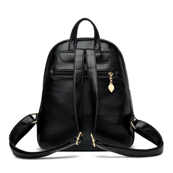 Luxury lattice quilted women designer backpack - Image 2