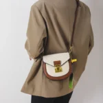 Premium splicing exquisite saddle bag - Image 8