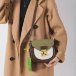 Premium splicing exquisite saddle bag - Image 6