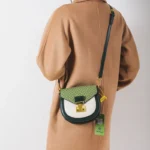 Premium splicing exquisite saddle bag - Image 3