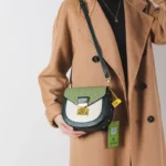 Premium splicing exquisite saddle bag - Image 4