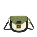 Premium splicing exquisite saddle bag