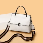 Vintage flap oil wax leather shoulder bag - Image 5