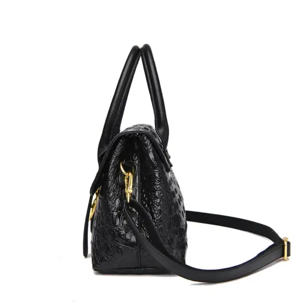 Crocodile embossed women designer tote - Image 2