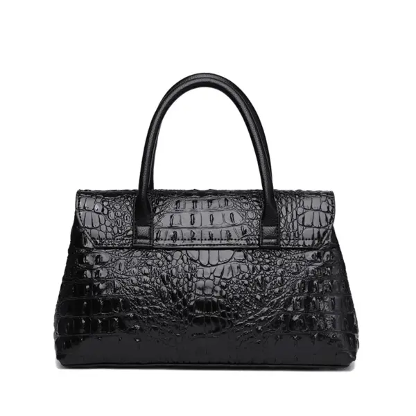 Crocodile embossed women designer tote - Image 3