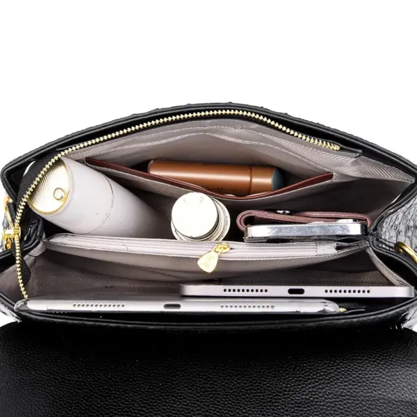 Crocodile embossed women designer tote - Image 16