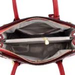 Large capacity croc embossed women tote bag - Image 2